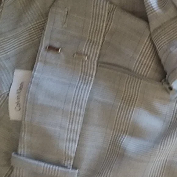 Calvin Klein Capri Pants Plaid Size 2 - Picture 16 of 16